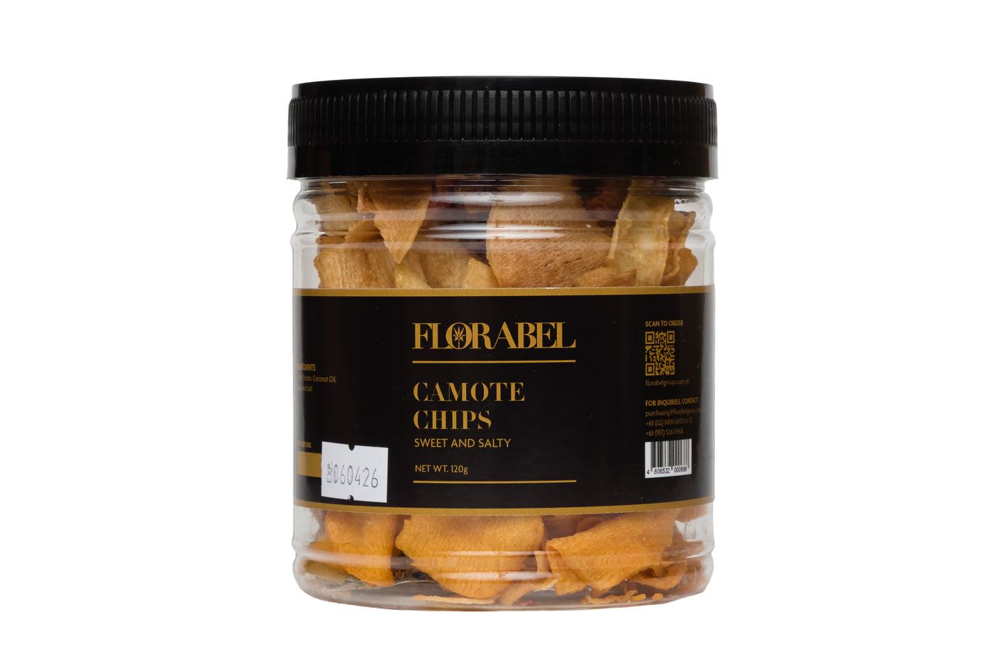 Florabel Camote Chips Sweet and Salty