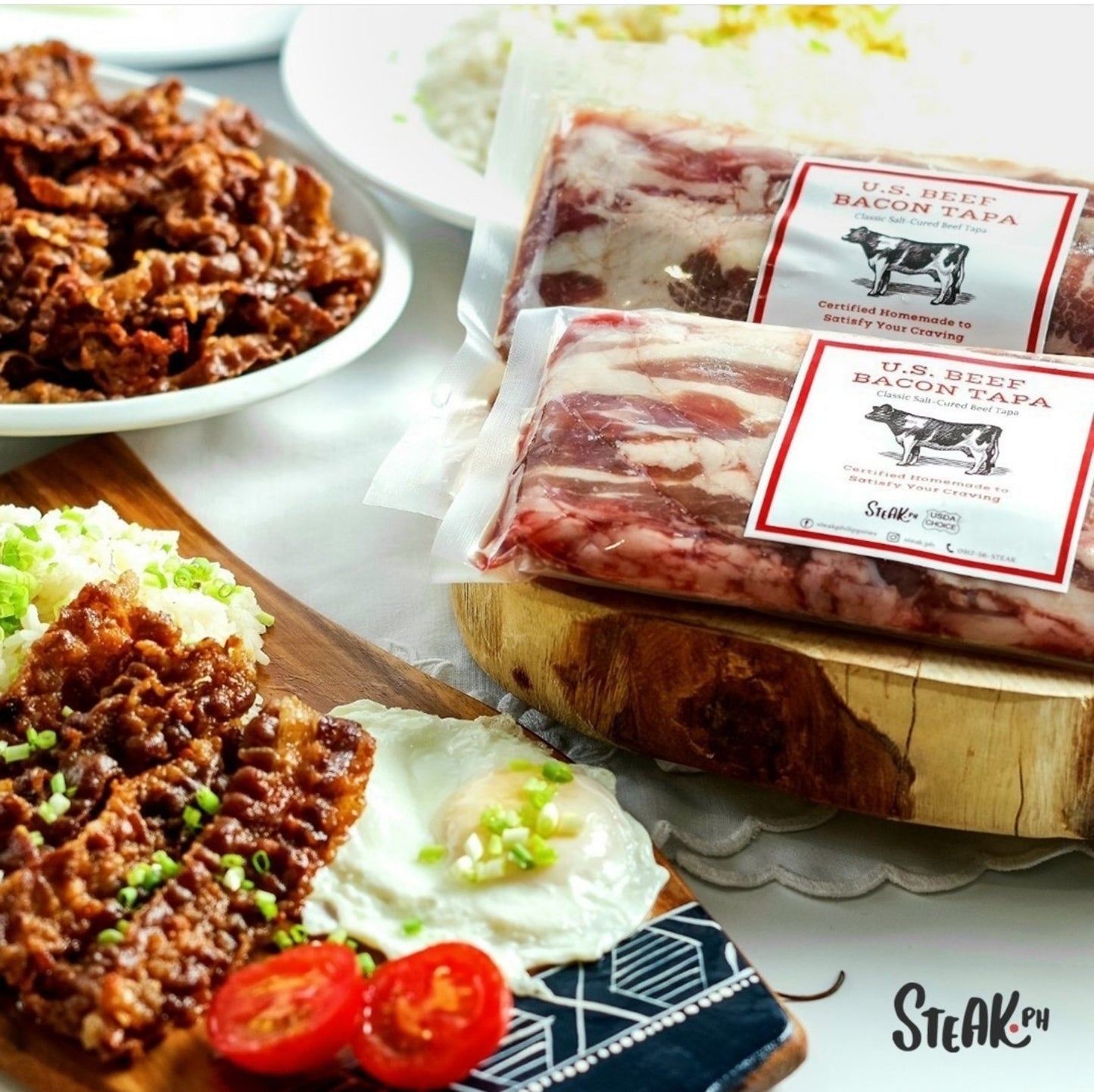 Steak PH Bacon Tapa