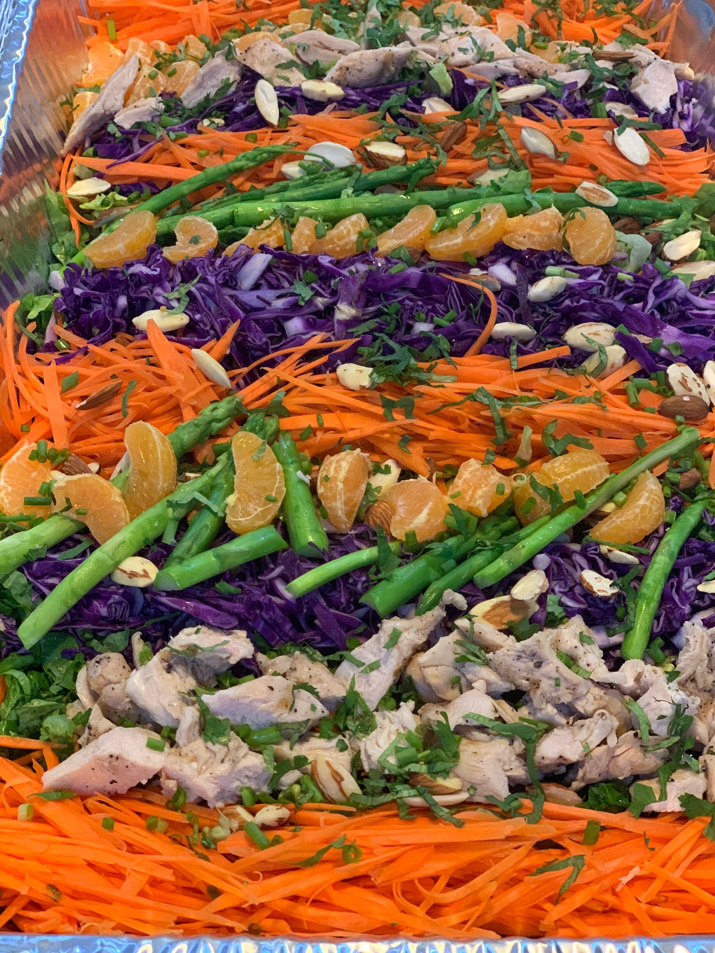 Asian Salad Party Platter