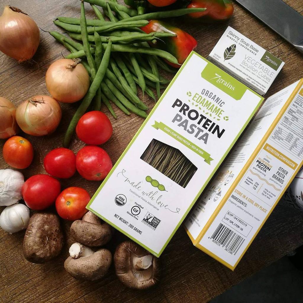 7 Grains Edamame Pasta