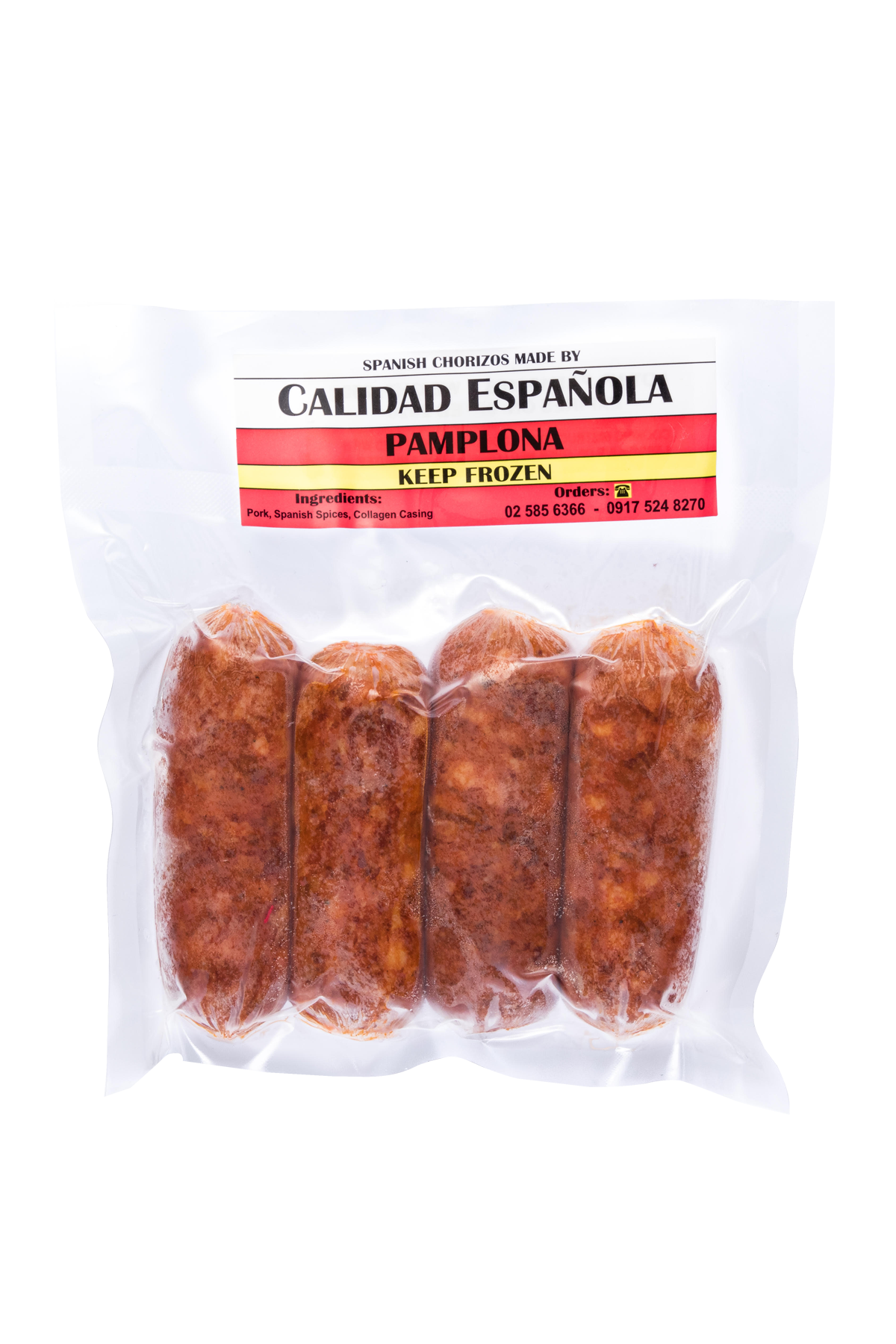 Calidad Espanola Pamplona Chorizo