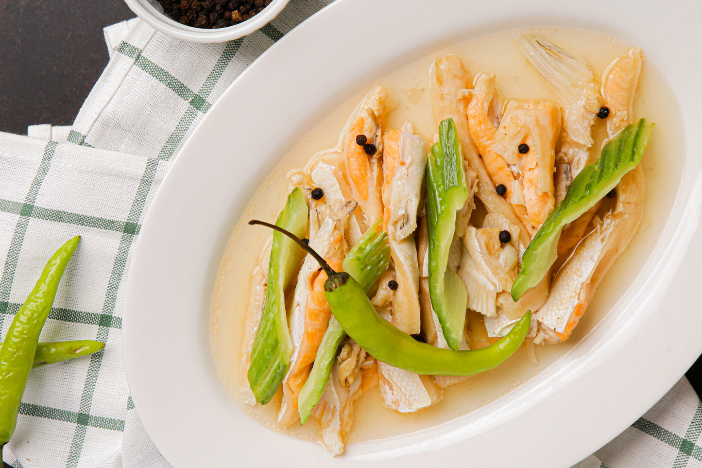 Salmon Belly Paksiw
