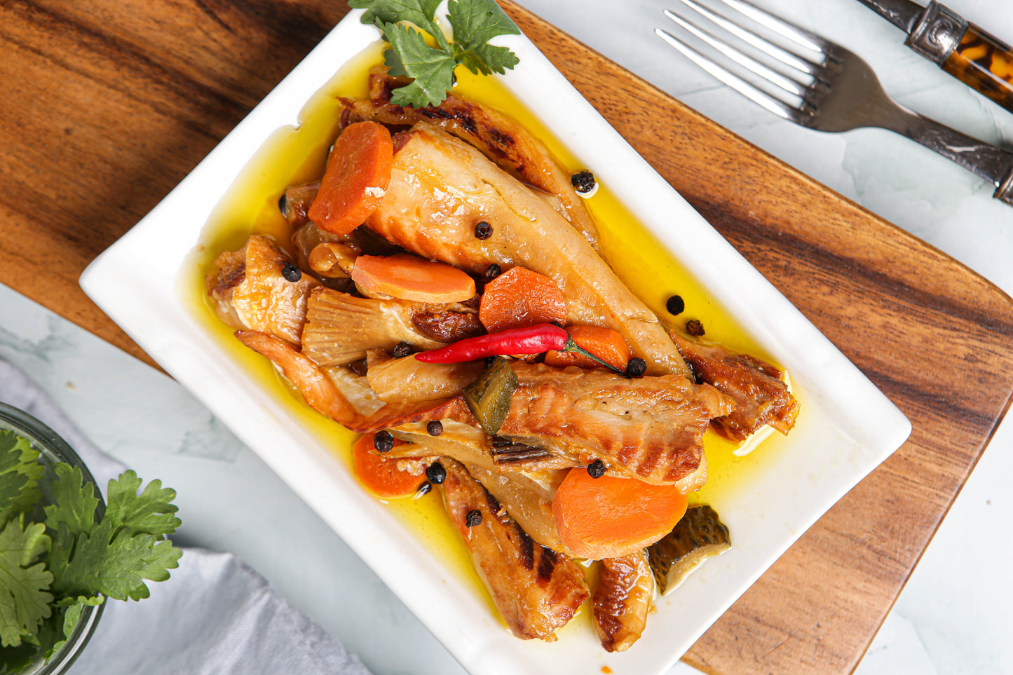 Salmon Belly Sardines