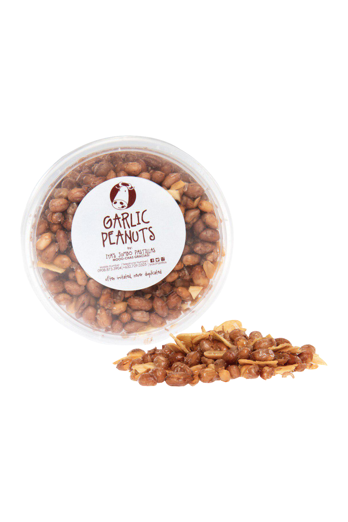 Iya's Garlic Peanuts