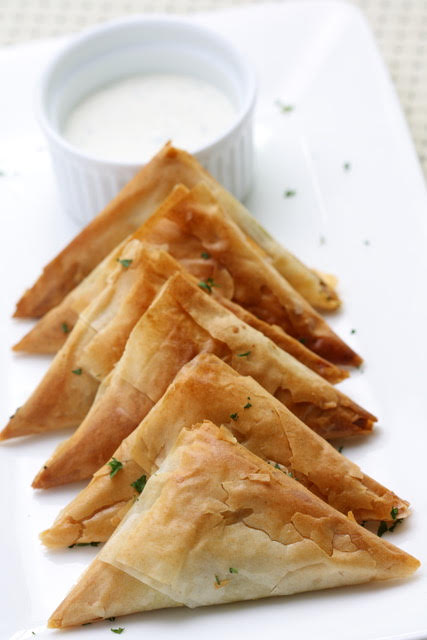 Greek Phyllo Triangles
