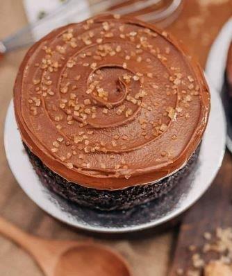Salted Caramel Chocolate Cake