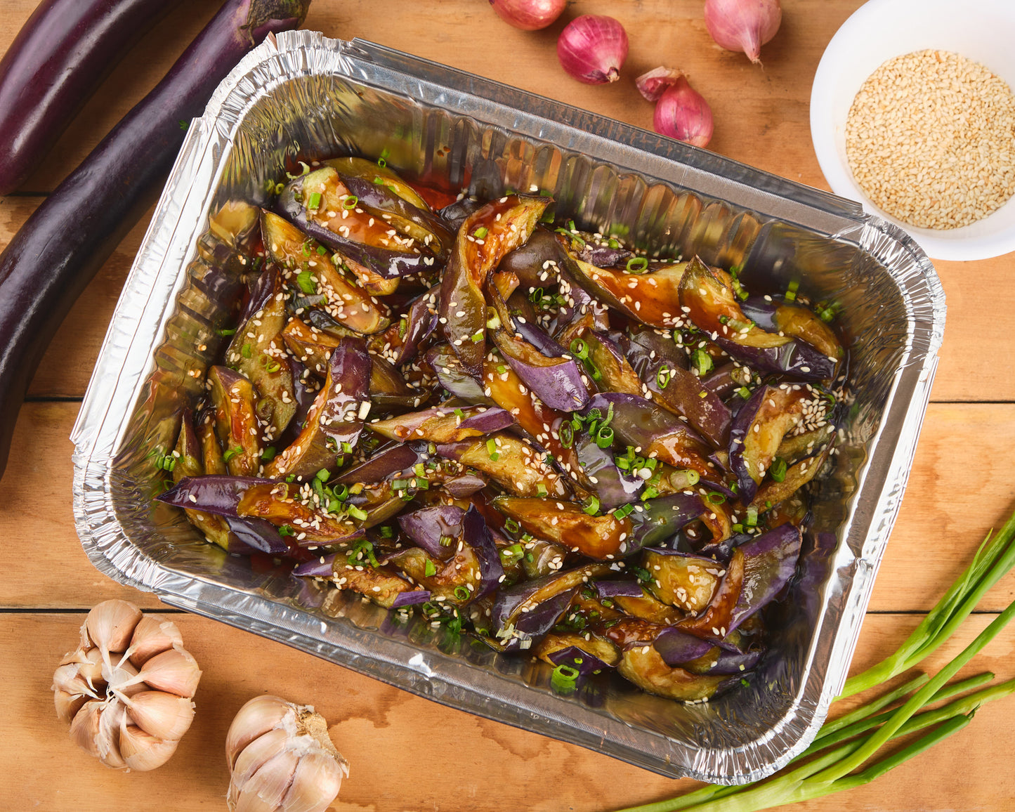 Japanese Sauteed Eggplant