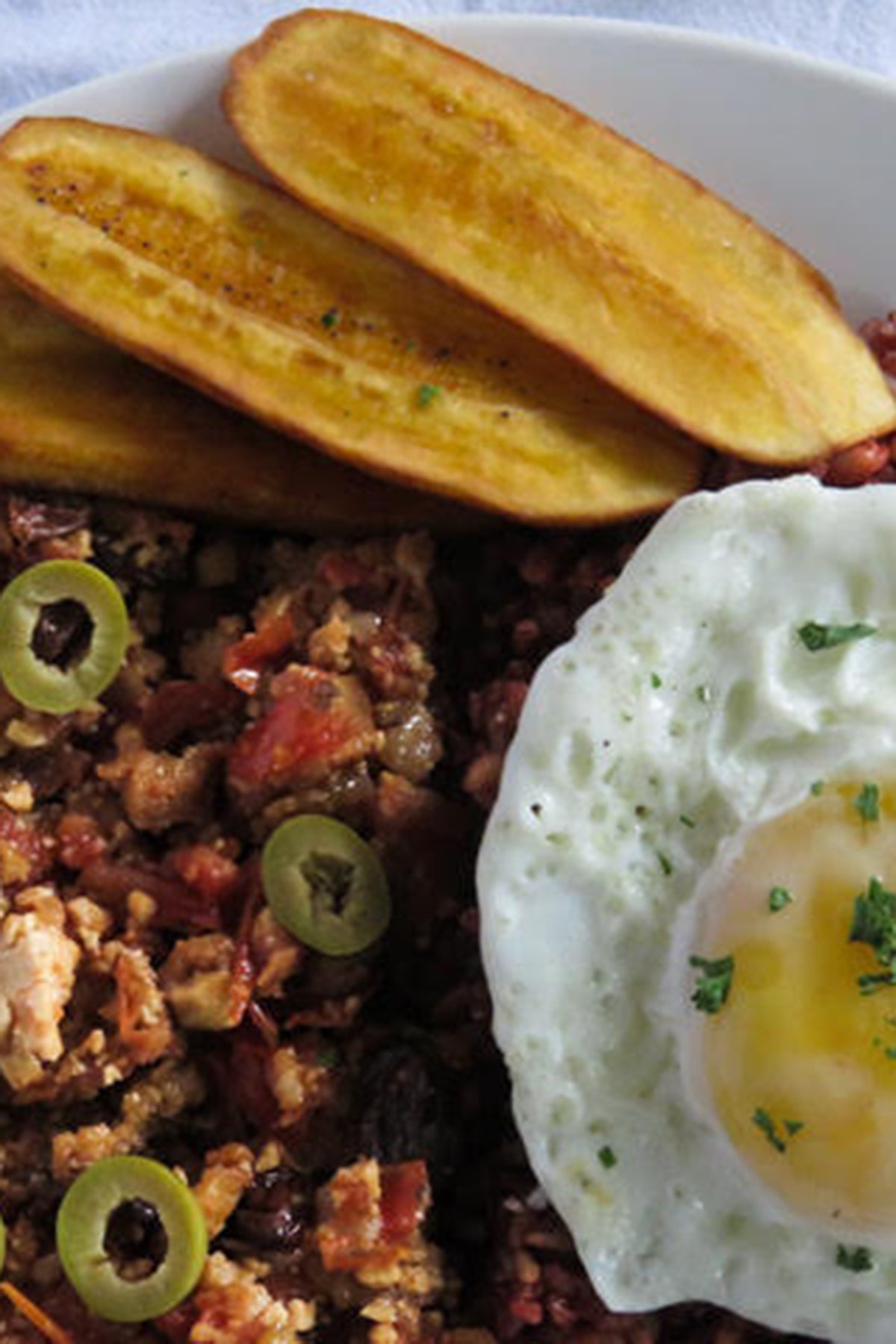 Vegetarian Arroz a la Cubana