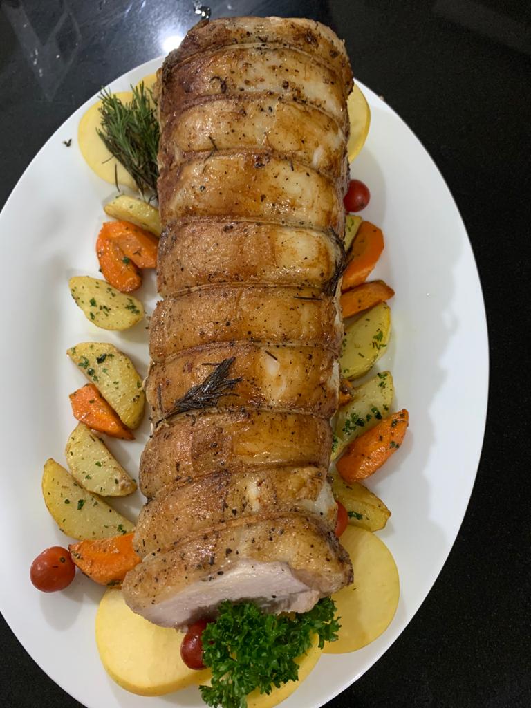Roast Pork Loin Platter