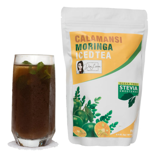 Calamansi Moringa Iced Tea (Sugar Free)