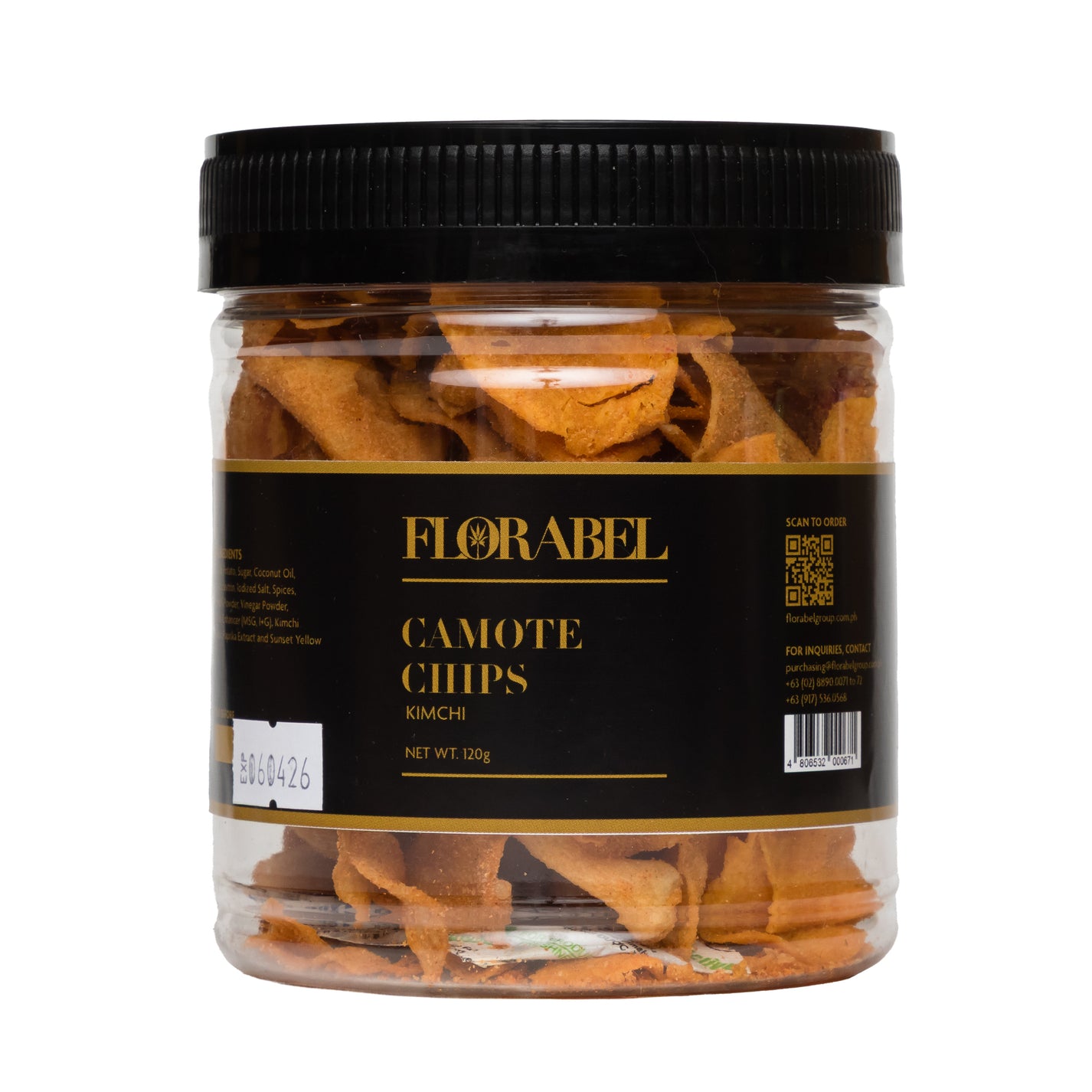 Florabel Camote Chips - Kimchi – Gourmet Corner PH