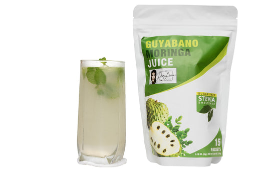 Guyabano Moringa Ice Tea (Sugar Free)