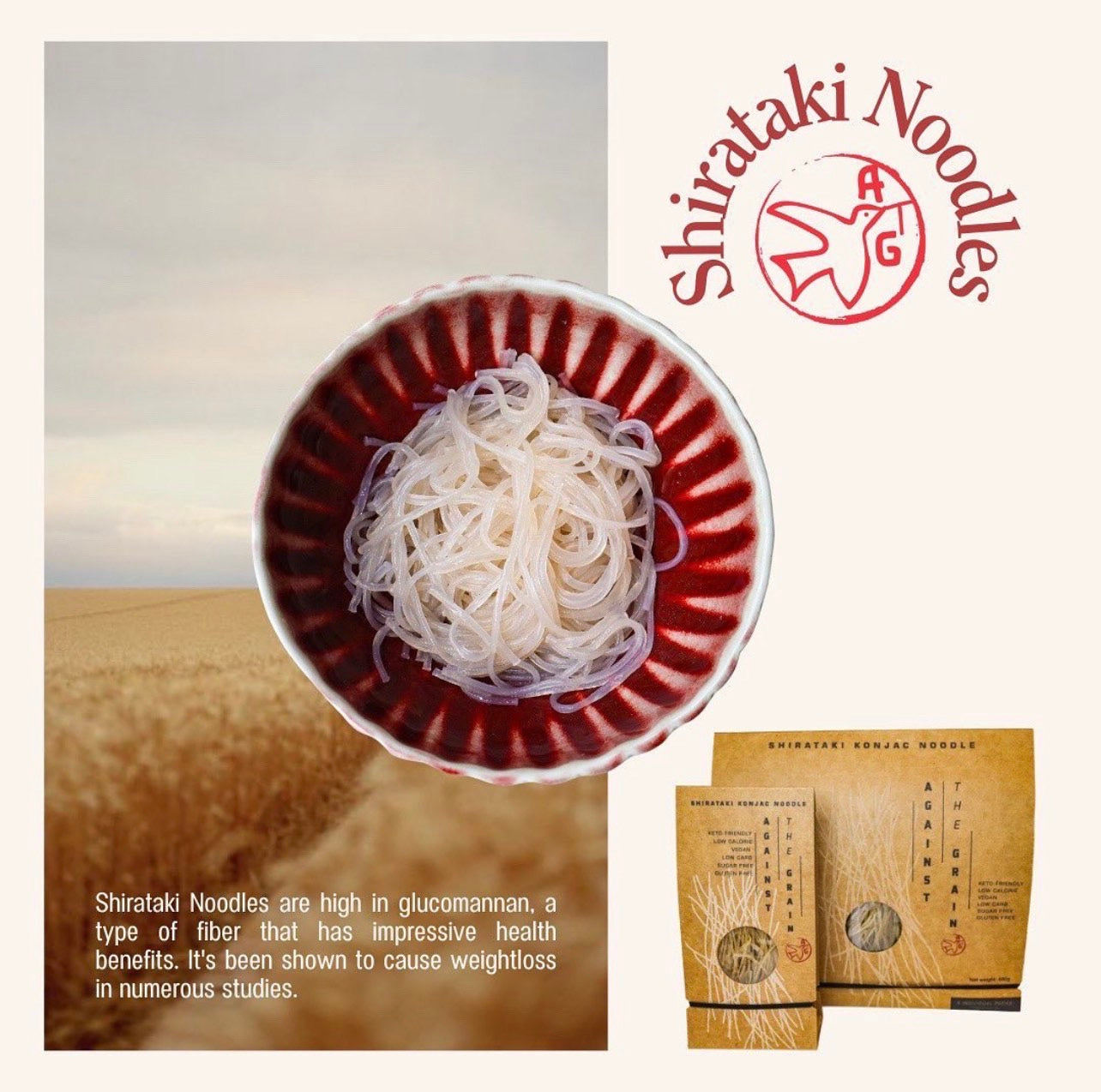 Konjac Shiratake Noodles-Dry