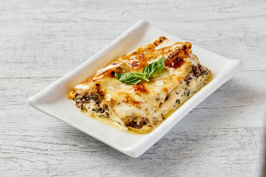 Truffle Mushroom Canneloni Slice