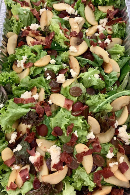 Mixed Salad with Raspberry Dressing Party Platter
