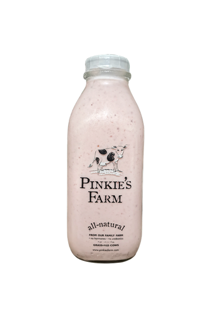 Pinkie's Farm - Organic Strawberry Yoghurt (200mL/1L)