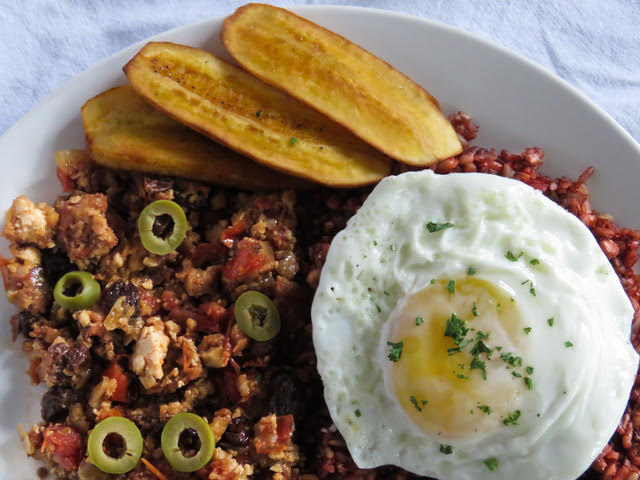 Vegetarian Arroz a la Cubana